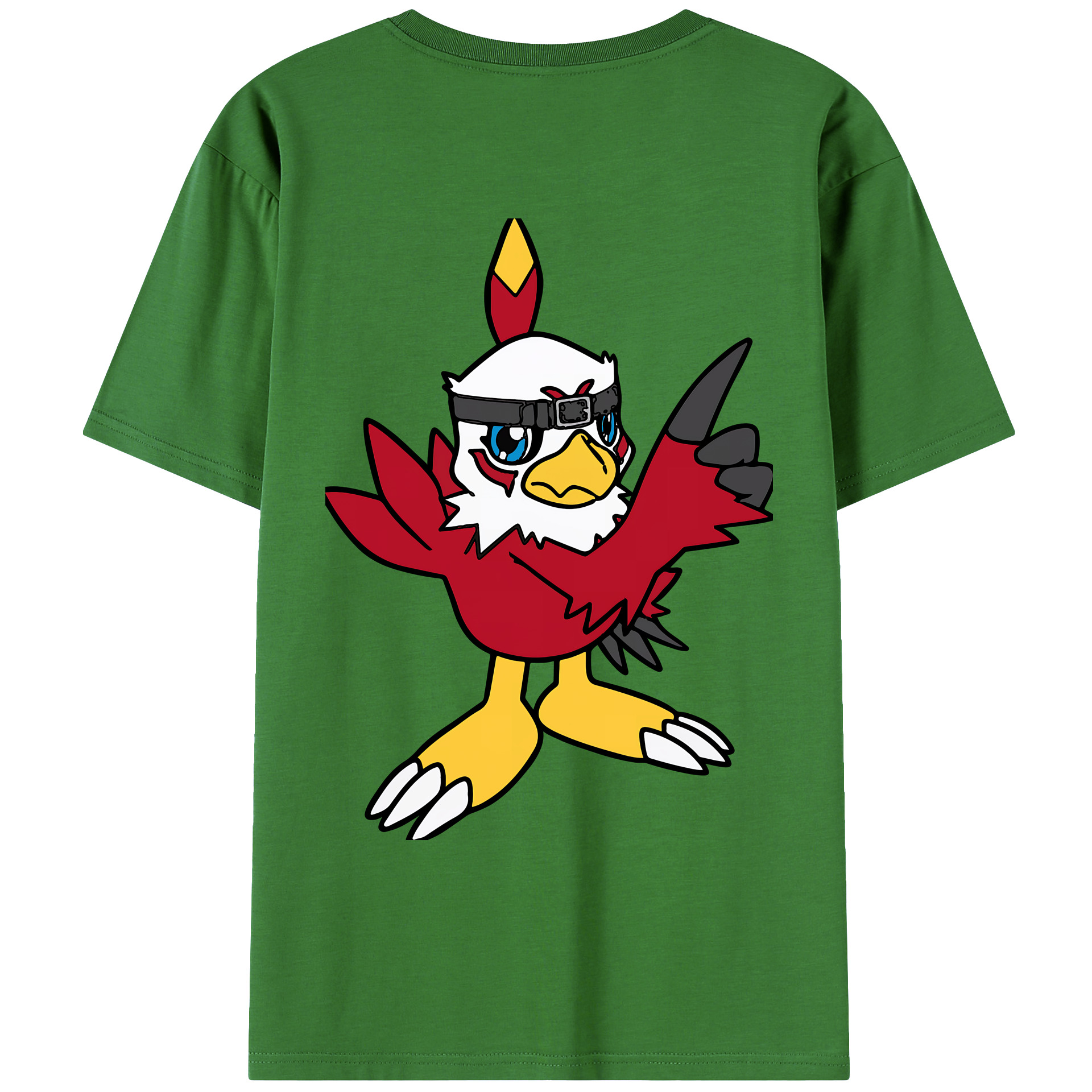 （画像用） Digimon デジタルモンスター/デジモン レディース半袖Tシャツ(バックプリント)